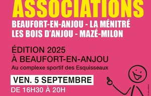 FORUM DES ASSOCIATIONS 5 ET 6 SEPTEMBRE
