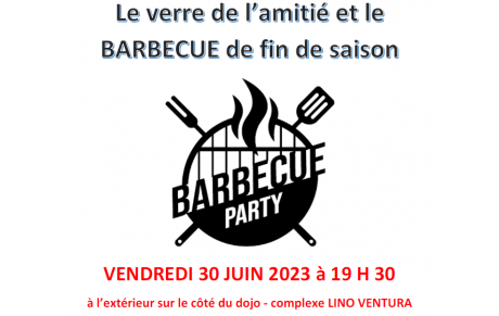 COURS COMMUN ET BARBECUE DE FIN D'ANNEE